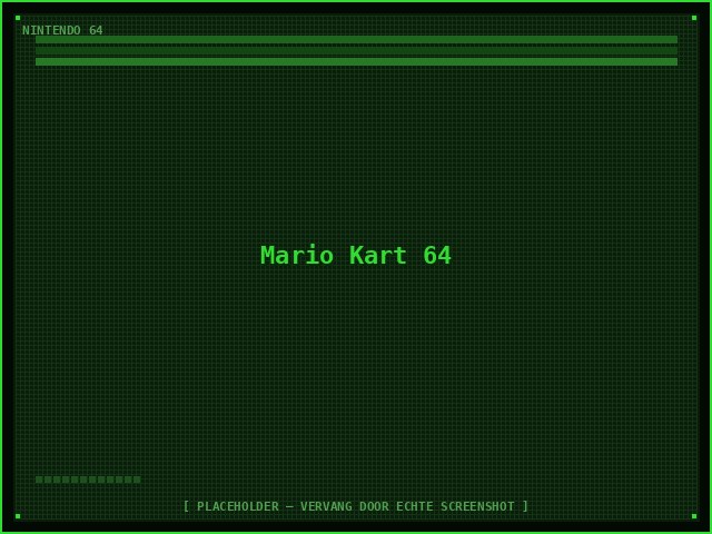 Screenshot of Mario Kart 64