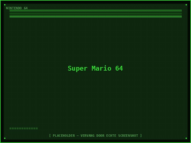 Screenshot of Super Mario 64