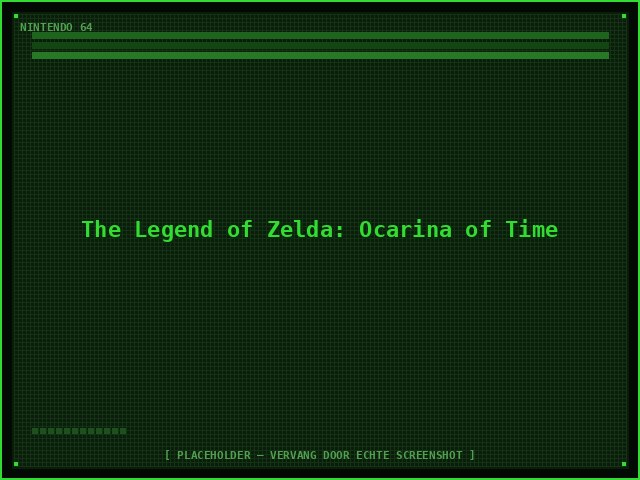 Screenshot of The Legend of Zelda: Ocarina of Time