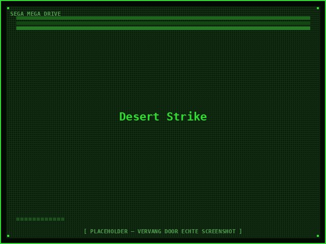 Screenshot of Desert Strike