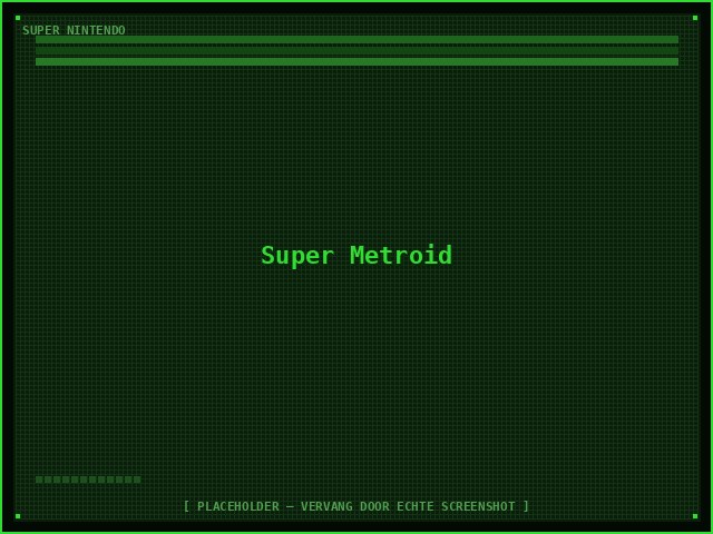 Screenshot of Super Metroid